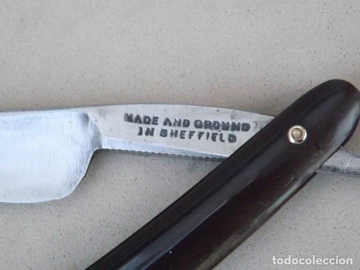 Antig&uuml;edades: ANTIGUA NAVAJA DE AFEITAR SHEFFIELD - Foto 8