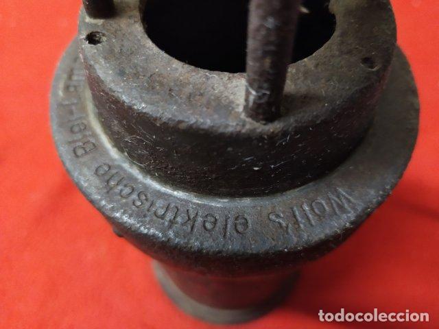 Antig&uuml;edades: ANTIGUO CARBURO MINERO WOLF - Foto 2