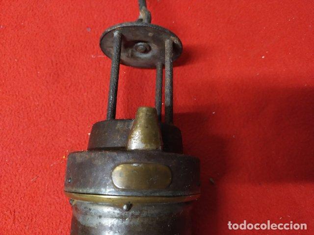 Antig&uuml;edades: ANTIGUO CARBURO MINERO WOLF - Foto 3