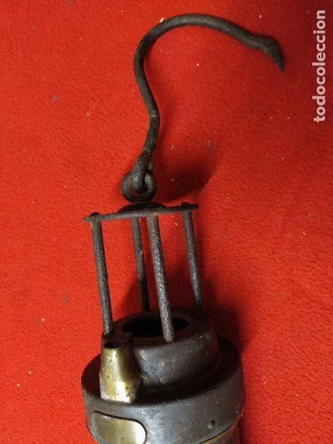 Antig&uuml;edades: ANTIGUO CARBURO MINERO WOLF - Foto 4