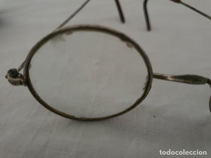 Antig&uuml;edades: ANTIGUAS GAFAS REDONDAS A&Ntilde;O 1900 APROX. - Foto 4