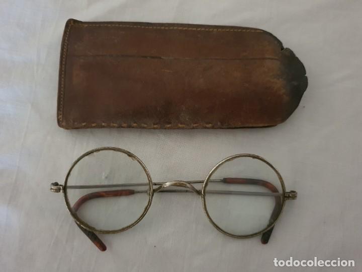 Antig&uuml;edades: ANTIGUAS GAFAS REDONDAS A&Ntilde;O 1900 APROX. - Foto 5