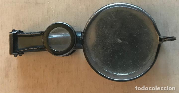 Antigüedades: Objeto múltiple con brújula, lupas, espejo y binaculares de finales del siglo XIX - Foto 4 - 217981827
