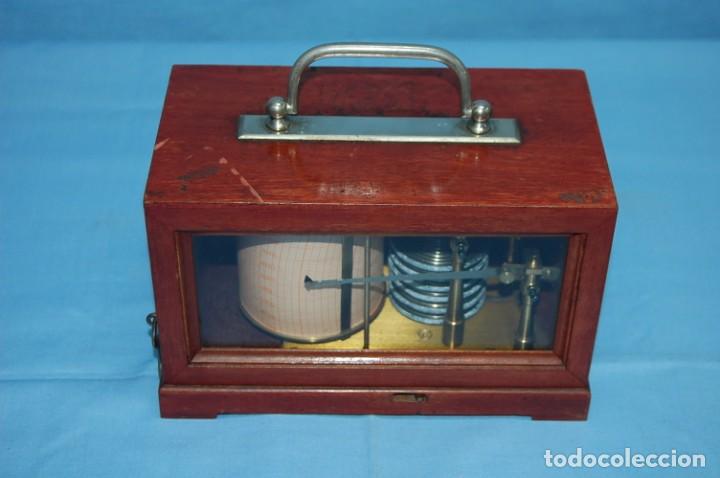 Antig&uuml;edades: BAROGRAFO RICHER FRERES CON SELLO - Foto 2