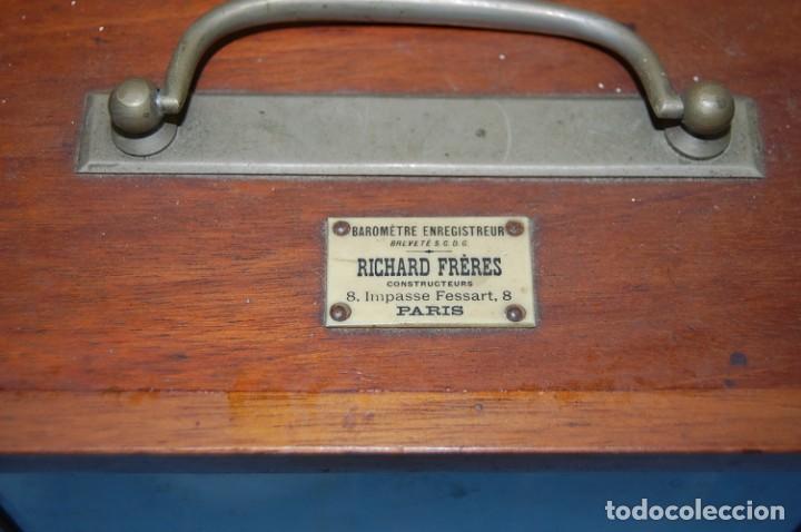 Antig&uuml;edades: BAROGRAFO RICHER FRERES - Foto 4