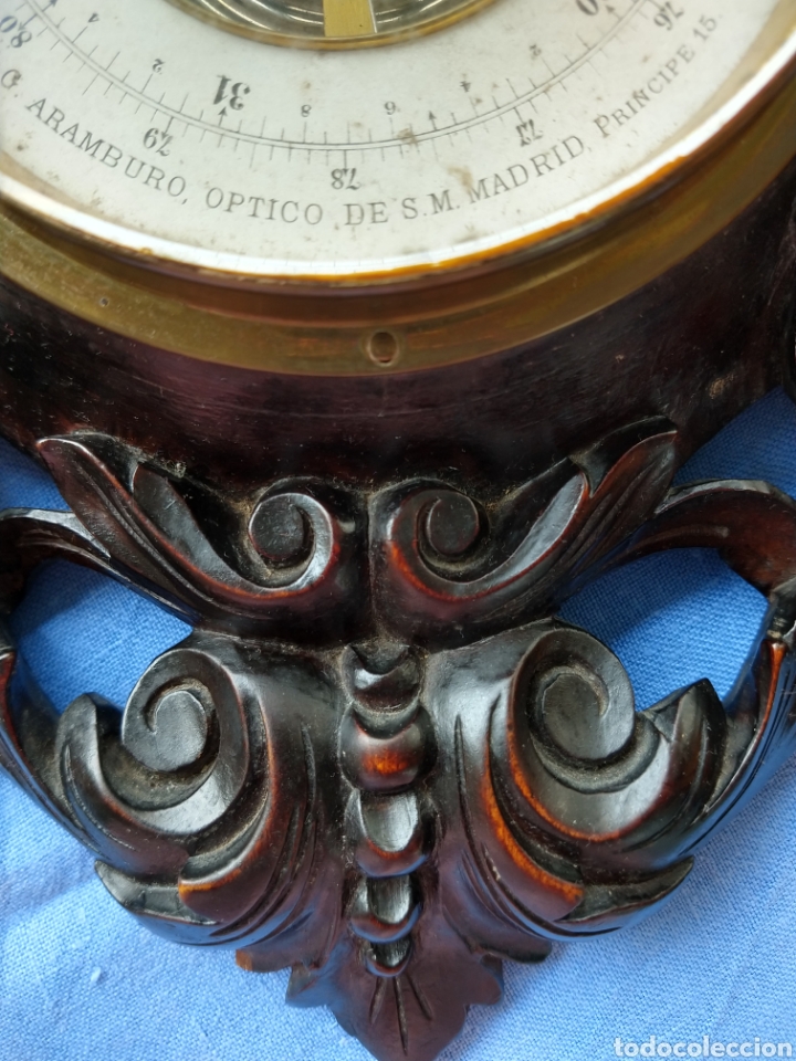 Antig&uuml;edades: Bar&oacute;metro de colecci&oacute;n de Aramburu - Foto 4