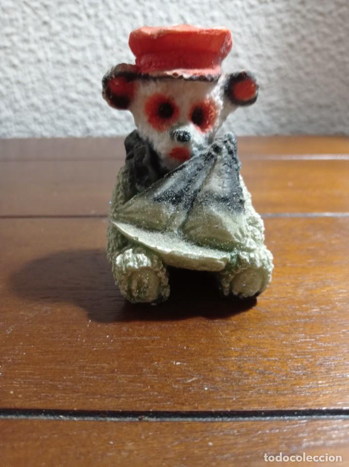 Antig&uuml;edades: FIGURA PERRO MARINERO HIGROMETRO - Foto 2