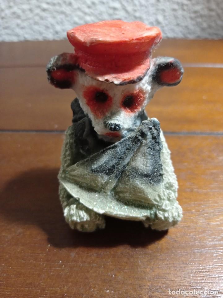 Antig&uuml;edades: FIGURA PERRO MARINERO HIGROMETRO - Foto 1