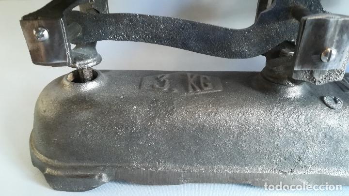 Antig&uuml;edades: BALANZA ANTIGUA MARCA VULCANO CON PESAS - Foto 9