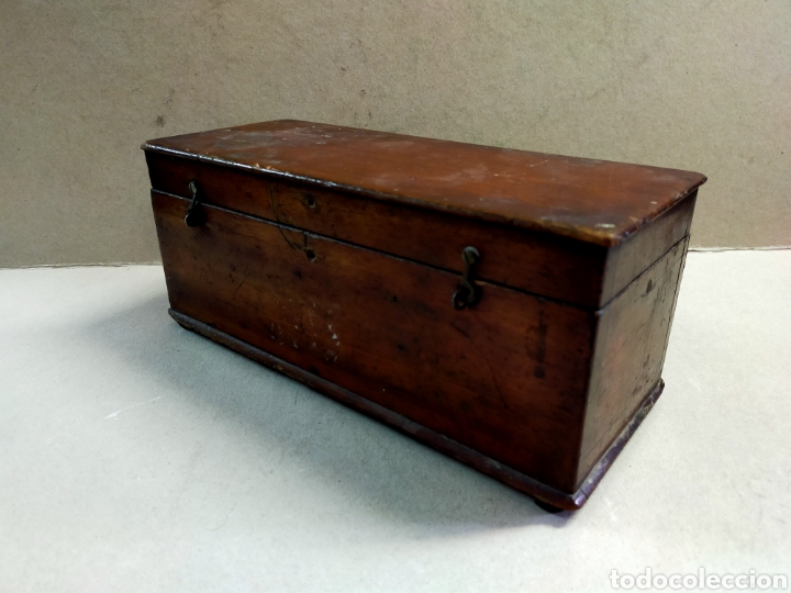 Antig&uuml;edades: VOLTIMETRO AMPERIMETRO EN CAJA DE MADERA DE CAOBA, - Foto 18