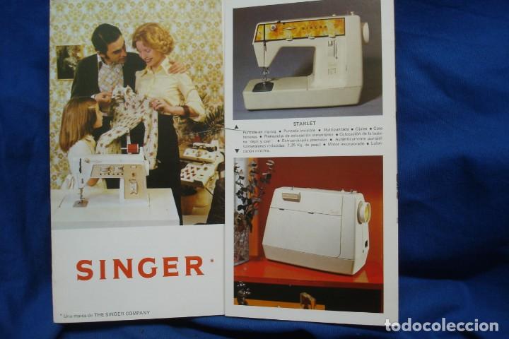 Antig&uuml;edades: CAT&Aacute;LOGO SINGER DESPLEGABLE DE 1975 - Foto 1