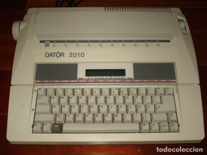 Antig&uuml;edades: ELECTRONIC TYPEWRITER MODEL DATOR 2010 - Foto 2