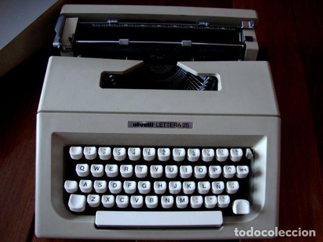 Antig&uuml;edades: MAQUINA DE ESCRIBIR OLIVETTI LETTERA 25 - Foto 5