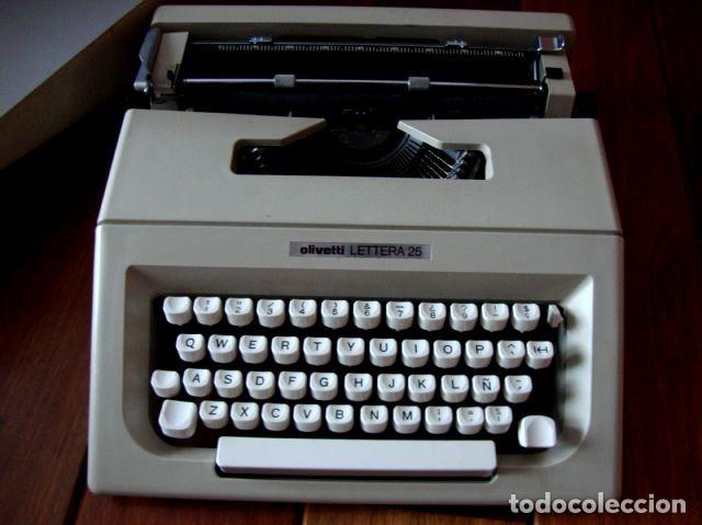 Antig&uuml;edades: MAQUINA DE ESCRIBIR OLIVETTI LETTERA 25 - Foto 6