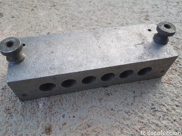 Antig&uuml;edades: Antiguo molde para supositorios u ovulos - Foto 1
