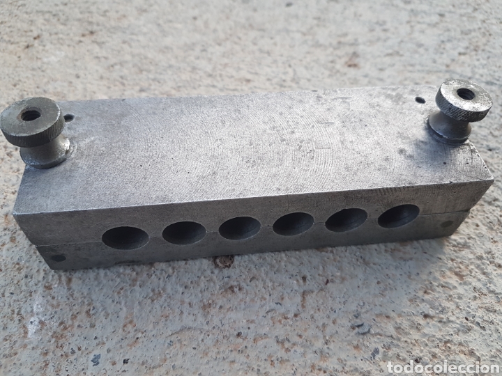 Antig&uuml;edades: Antiguo molde para supositorios u ovulos - Foto 1