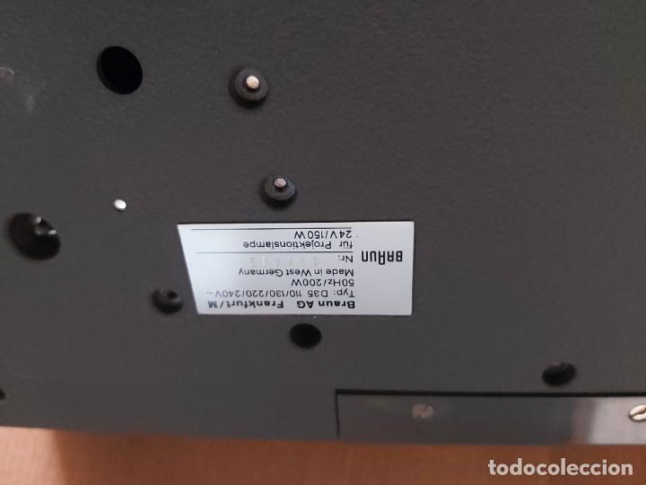Antig&uuml;edades: Proyector Braun AG modelo D35, incompleto. - Foto 5