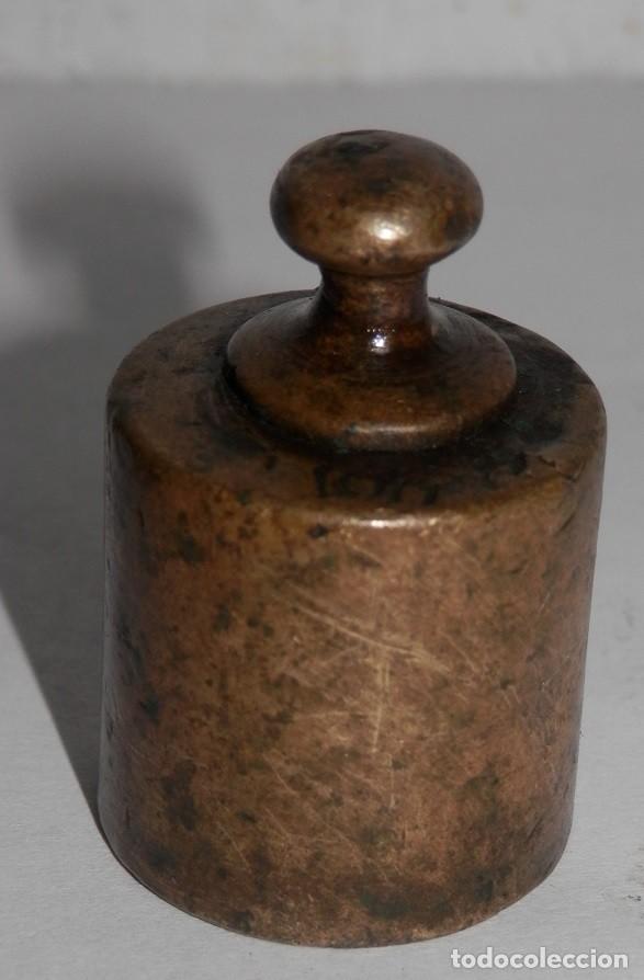 Antig&uuml;edades: UNA PESA ANTIGUA DE 100 GRAMOS - Foto 1