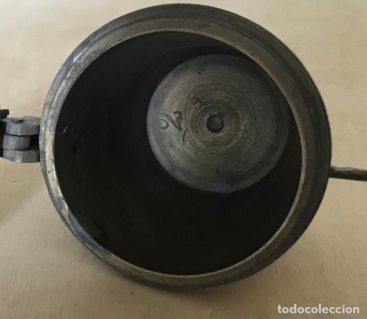 Antigüedades: Contenedor de ponderal de vasos anidados, siglo XVIII-XIX - Foto 7 - 219328887