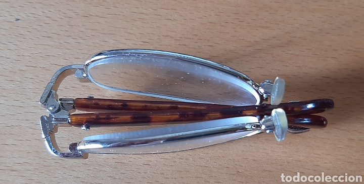 Antig&uuml;edades: Gafas Plegables con funda r&iacute;gida - Foto 4