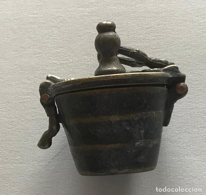 Antigüedades: Ponderal de vasos anidados.Completo. Segunda mitad del siglo XIX - Foto 2 - 219424400
