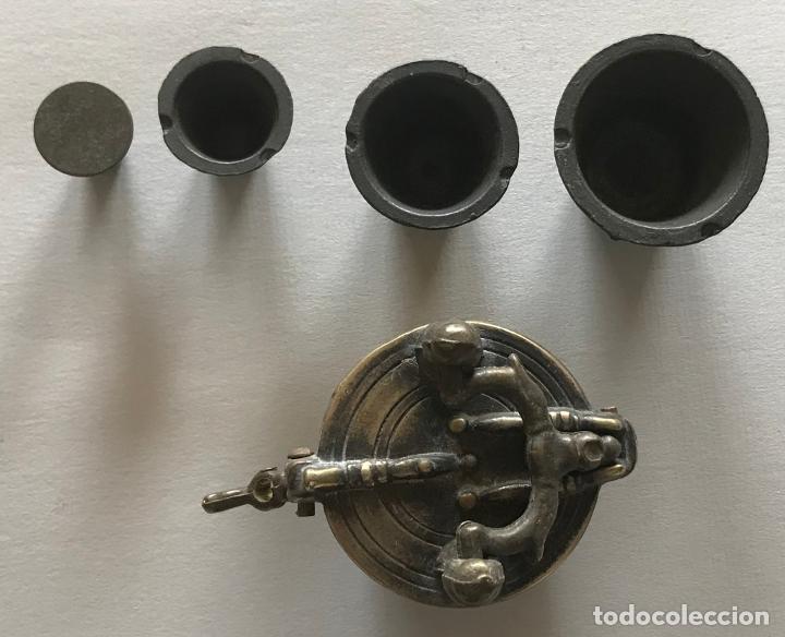 Antigüedades: Ponderal de vasos anidados.Completo. Segunda mitad del siglo XIX - Foto 1 - 219424400