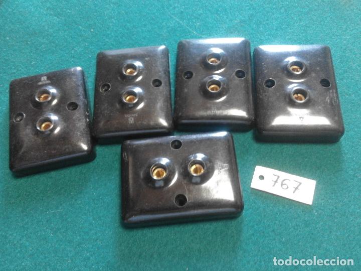 Antig&uuml;edades: LOTE DE MATERIAL ELECTRICO ANTIGUO - Foto 1