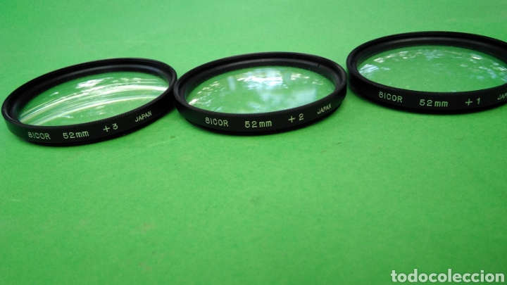 Antig&uuml;edades: 3 lentes sicor , 52 mm , japan - Foto 2
