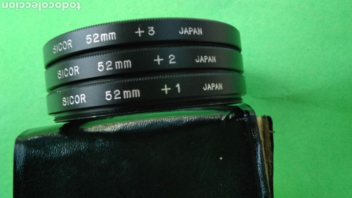 Antig&uuml;edades: 3 lentes sicor , 52 mm , japan - Foto 1