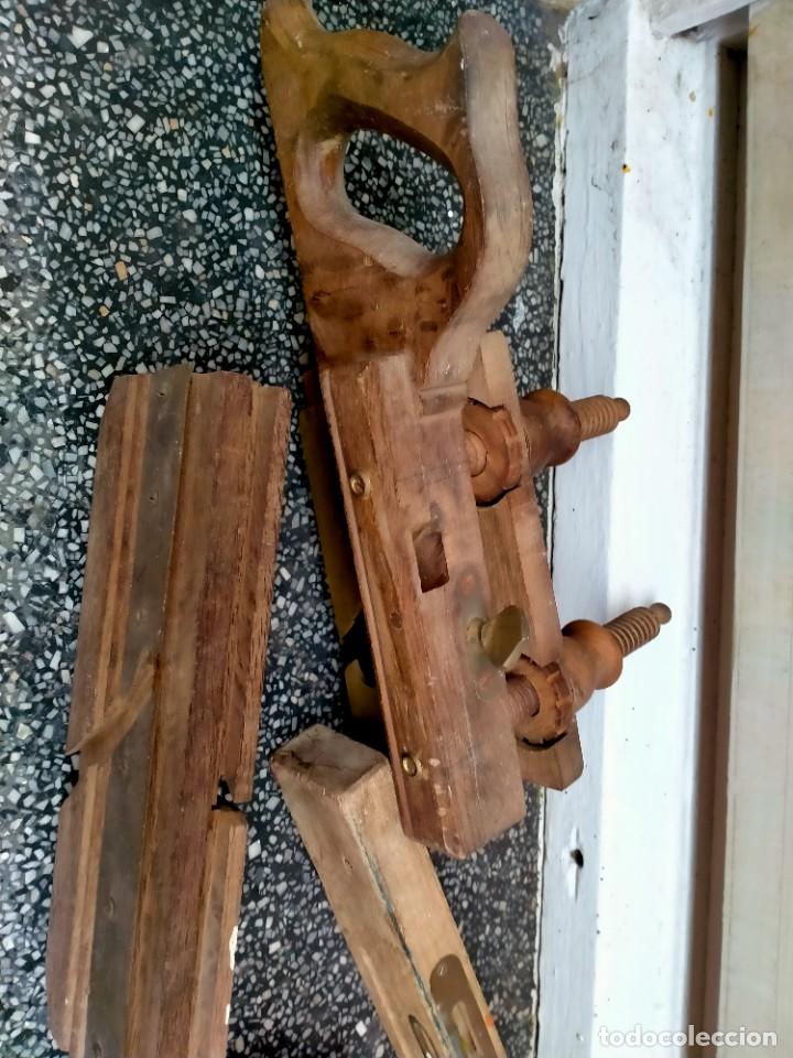 Antig&uuml;edades: LOTE DE HERRAMIENTA DE CARPINTER&Iacute;A CARPINTERO - Foto 2