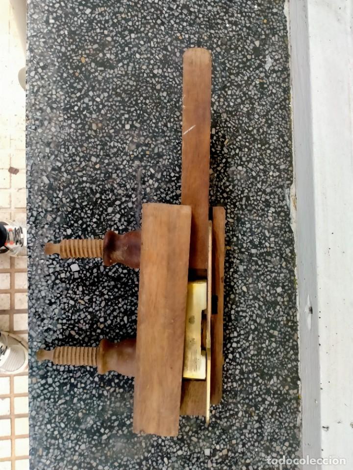 Antig&uuml;edades: LOTE DE HERRAMIENTA DE CARPINTER&Iacute;A CARPINTERO - Foto 13