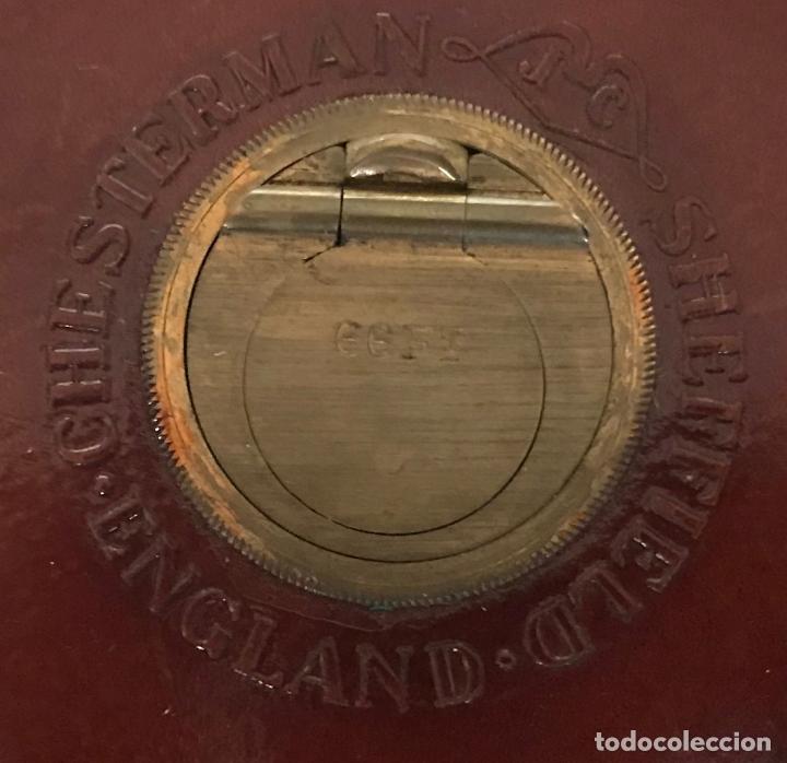Antig&uuml;edades: Cinta de medir inglesa de 1930. Chesterman & Sheffield - Foto 8