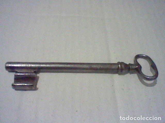 Antig&uuml;edades: LLAVE HIERRO MACIZA 13 CMS LARGO LEER ORIGINAL VSADA - Foto 6