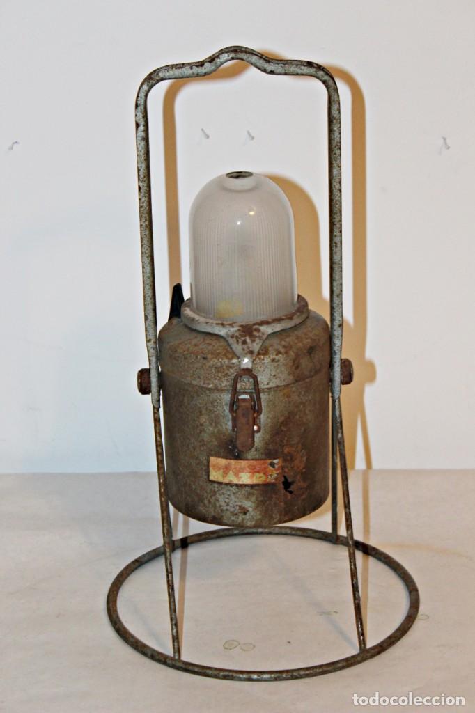 Antig&uuml;edades: Farol de barco. Primera mitad SXX - Foto 1