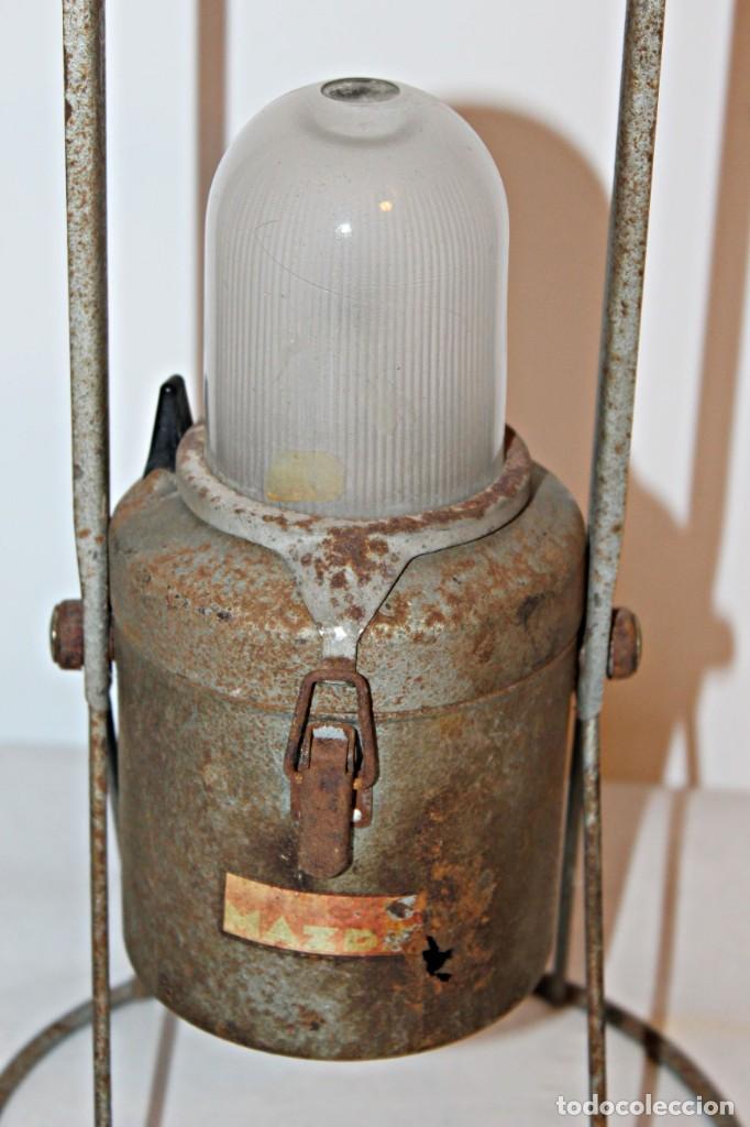 Antig&uuml;edades: Farol de barco. Primera mitad SXX - Foto 2