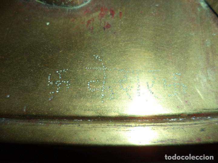 Antig&uuml;edades: Antiga e Grande Plancha a carbon com curiosa inscri&ccedil;&atilde;o - Foto 14