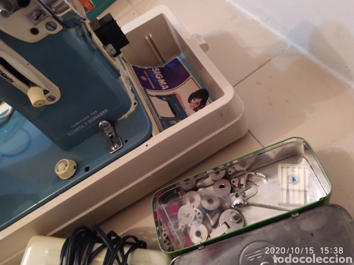 Antig&uuml;edades: M&aacute;quina coser Sigma - Foto 2
