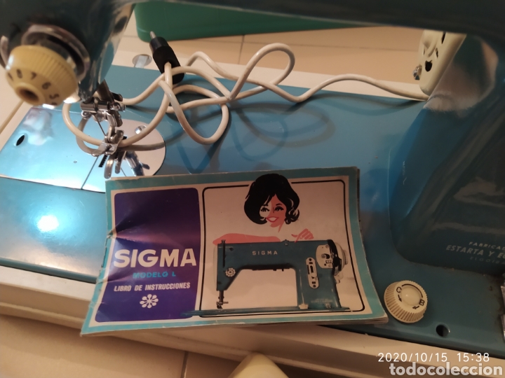 Antig&uuml;edades: M&aacute;quina coser Sigma - Foto 4