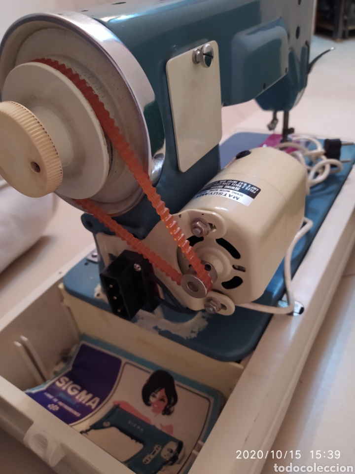 Antig&uuml;edades: M&aacute;quina coser Sigma - Foto 8