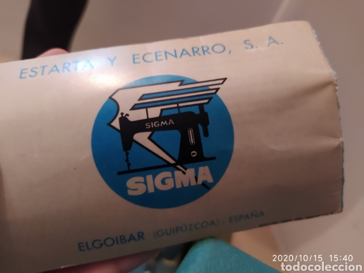 Antig&uuml;edades: M&aacute;quina coser Sigma - Foto 10