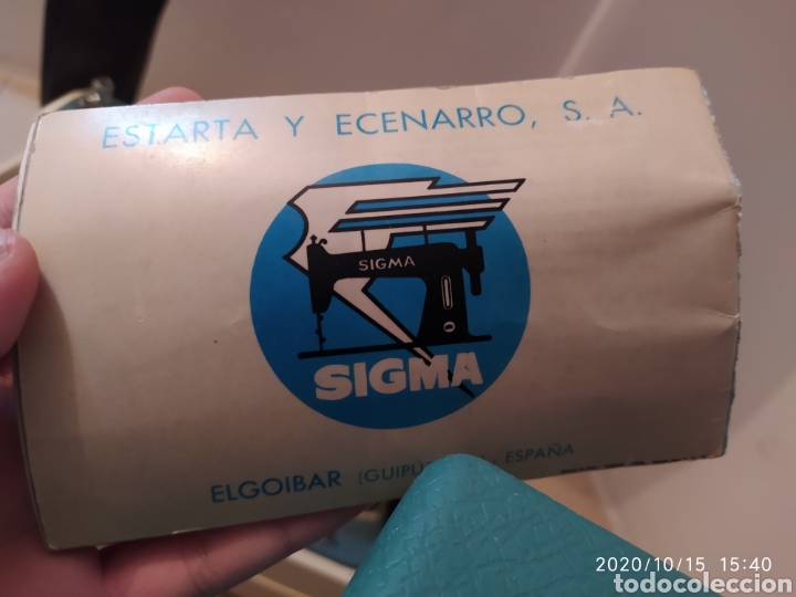 Antig&uuml;edades: M&aacute;quina coser Sigma - Foto 11
