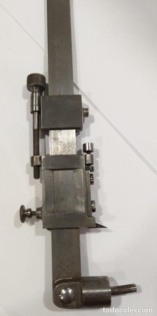 Antig&uuml;edades: GRAMIL TRAZAR DE MEDIR SOBRE CHAPA - Foto 3