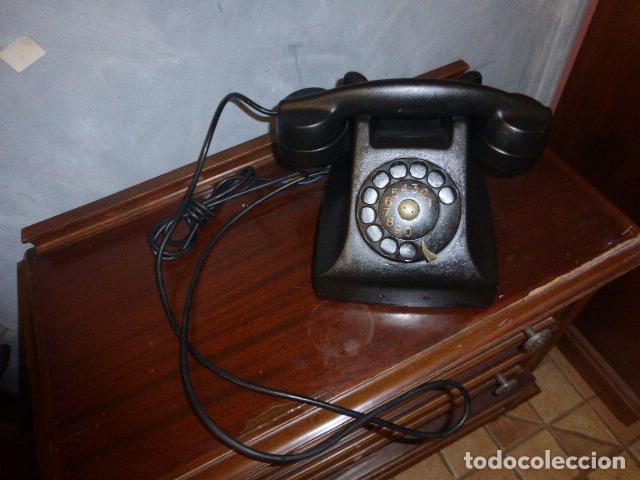 Tel&eacute;fonos: ANTIGUO TELEFONO DE BAQUELITA - Foto 3