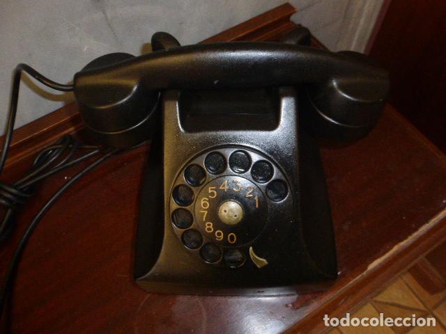 Tel&eacute;fonos: ANTIGUO TELEFONO DE BAQUELITA - Foto 1