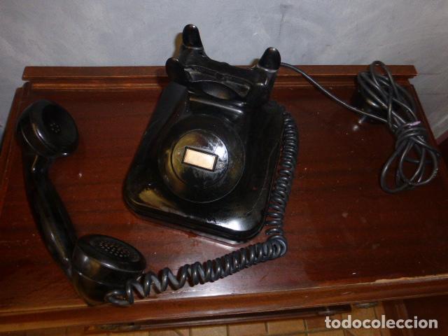 Tel&eacute;fonos: ANTIGUO TELEFONO DE BAQUELITA - Foto 3