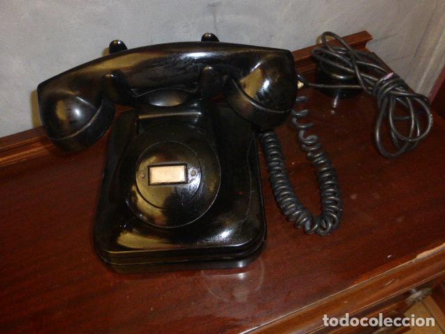 Tel&eacute;fonos: ANTIGUO TELEFONO DE BAQUELITA - Foto 1