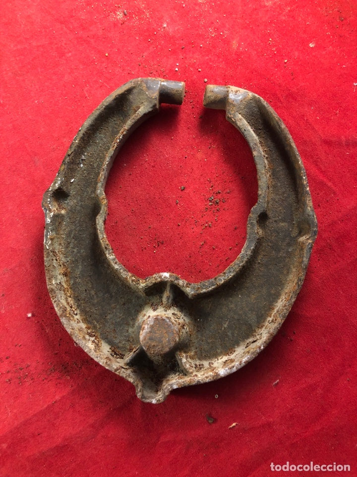 Antig&uuml;edades: Llamador de puerta 14cm - Foto 2