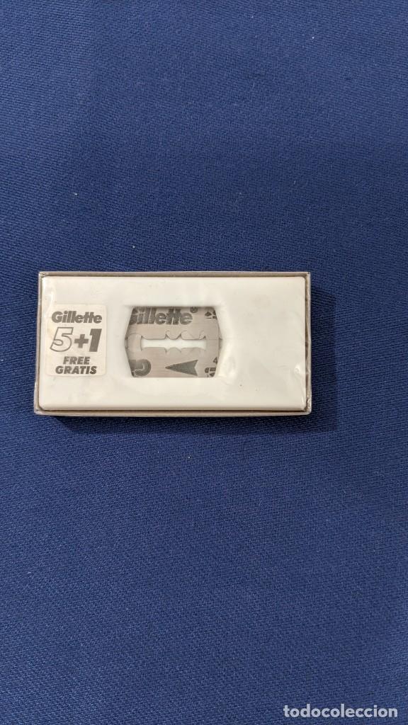 Antig&uuml;edades: ANTIGUO ESTUCHE HOJAS DE AFEITAR GILLETTE - Foto 1