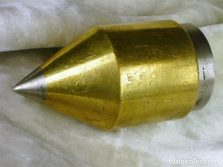 Antig&uuml;edades: Plomada. instrumental. Cabeza Roscada. SIN Nuez. Plumb. instruments. Threaded head. NO Nut - Foto 1