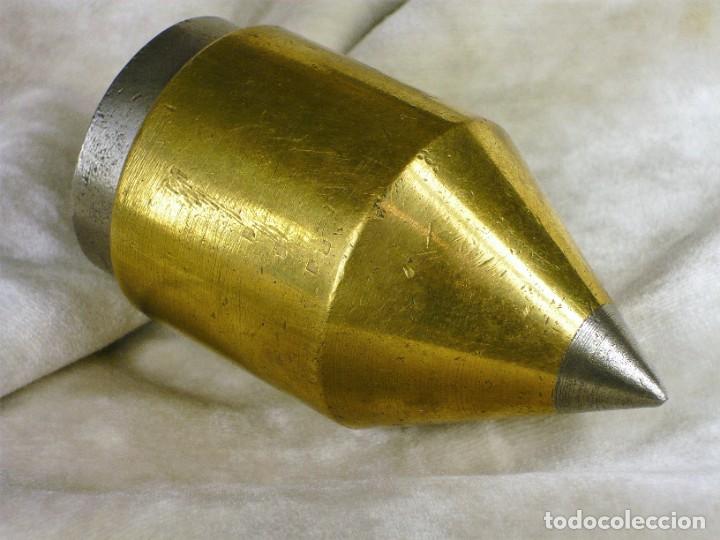 Antig&uuml;edades: Plomada. instrumental. Cabeza Roscada. SIN Nuez. Plumb. instruments. Threaded head. NO Nut - Foto 2